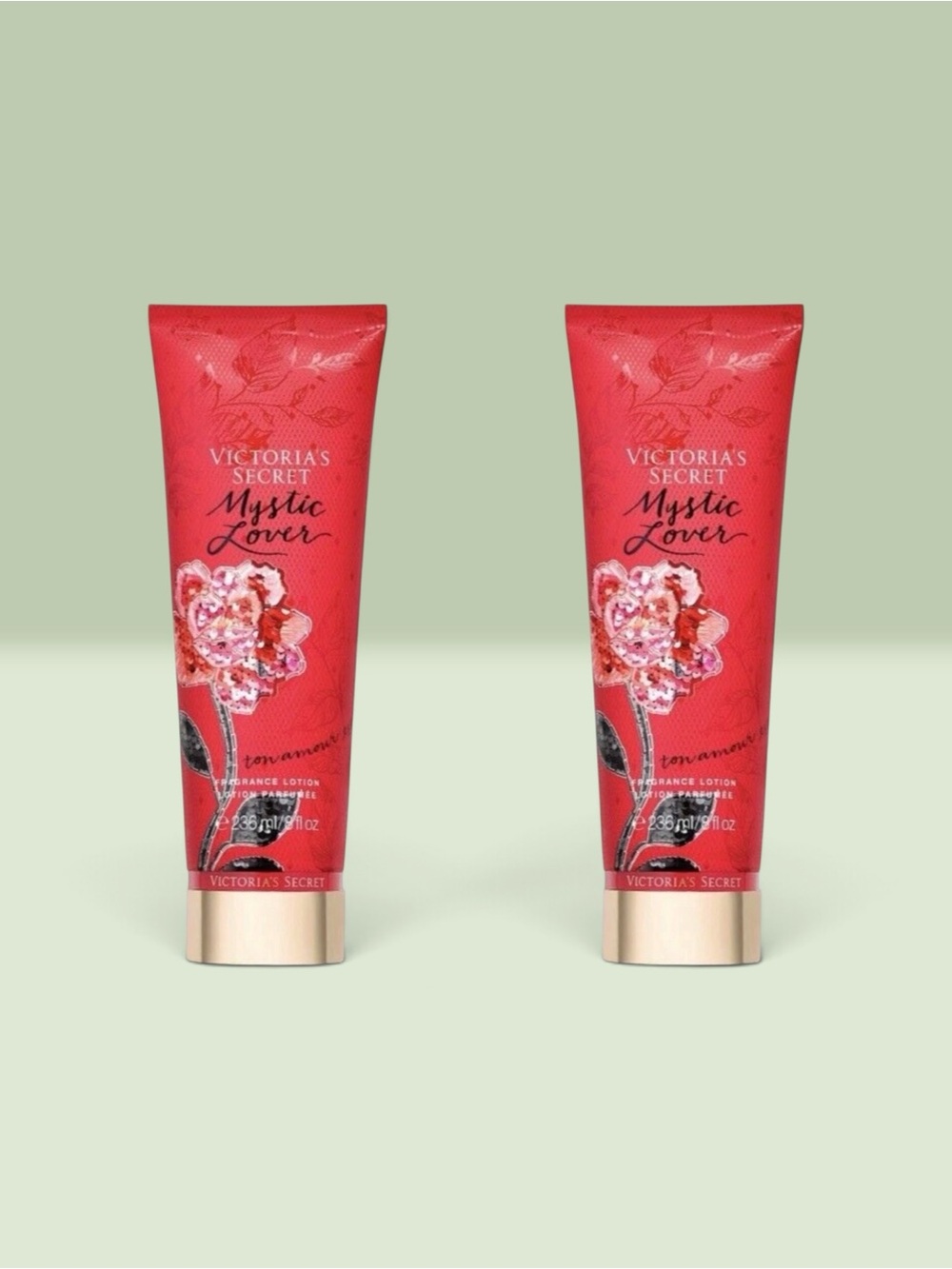 Victoria's Secret MYSTIC LOVER Fragrance Lotion ~ 8 fl.oz. ( Lot of 2 )